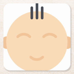 Dessous De Verre Carré bébé