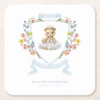 Bébé élégante petite princesse ours shower royal
