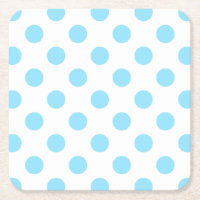 Bébé pois bleu et blanc