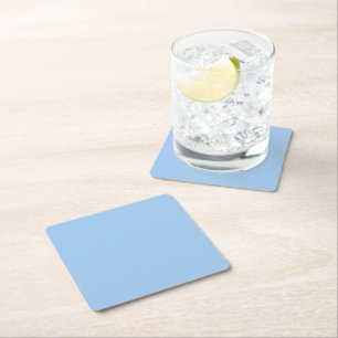 Dessous De Verre Carré Bébé yeux bleus (couleur solide)