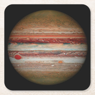Dessous De Verre Carré Belle image de Jupiter