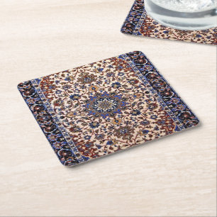 Dessous De Verre Carré Belle moquette traditionnelle turque
