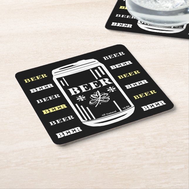 Dessous De Verre Carré Bière (Incliné)