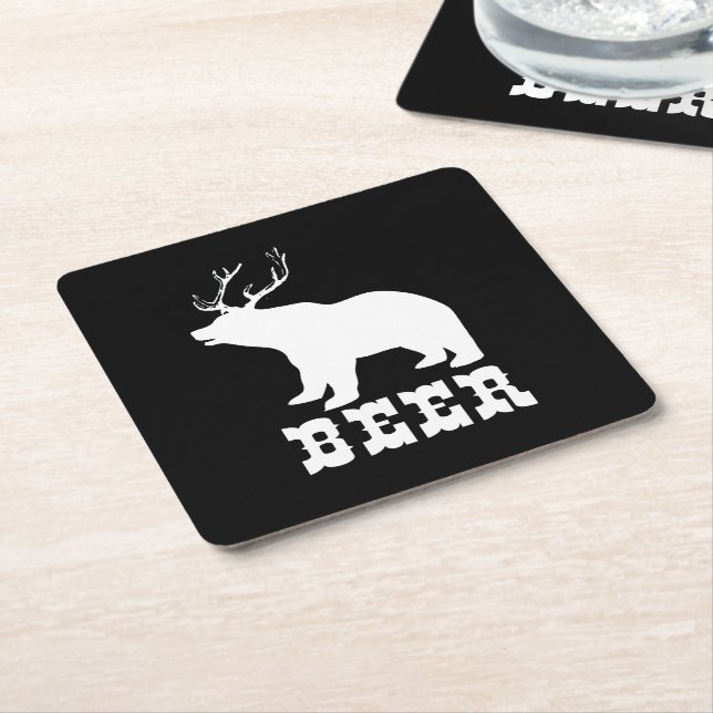 Dessous De Verre Carré Bière (Incliné)