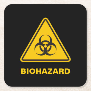 Dessous De Verre Carré Biohazard icon