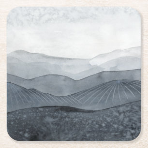 Dessous De Verre Carré Blustering Grey Valley