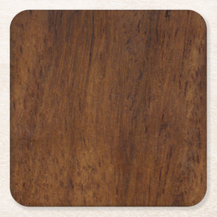Dessous De Verre Carré Bois de laiton