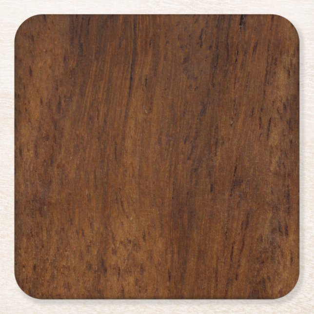 Dessous De Verre Carré Bois de laiton (Devant)