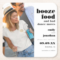 Booze Nourriture Mauvaise Danse Déplace Photo Enre