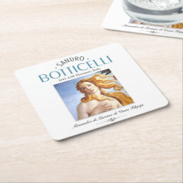 Dessous De Verre Carré Botticelli Naissance de Vénus Peinture et Peintre 