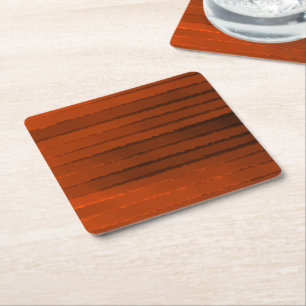 Dessous De Verre Carré Bouffées de chaleur éclatantes