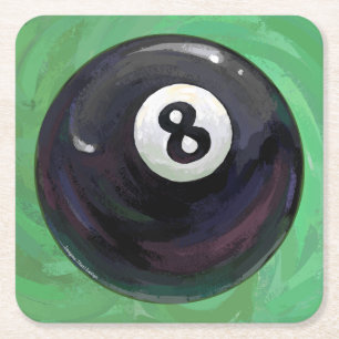 Dessous De Verre Carré Boule 8