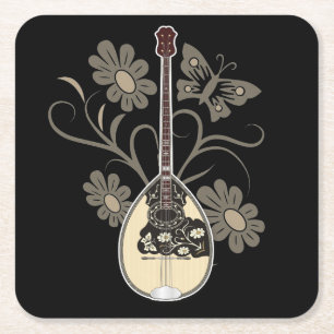 Dessous De Verre Carré Bouzouki