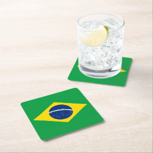 Dessous De Verre Carré Brésil