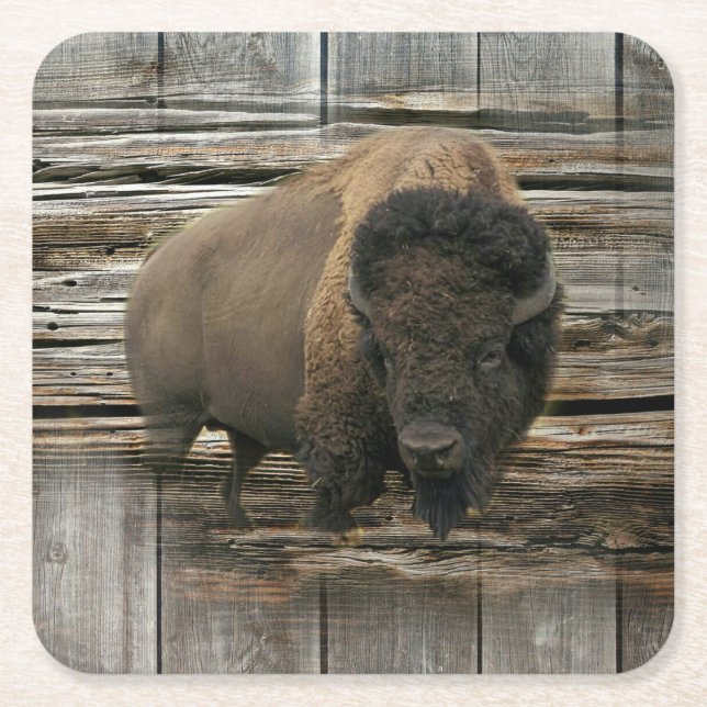 Dessous De Verre Carré Buffalo (Devant)