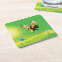 Bumblebee survolant le pré