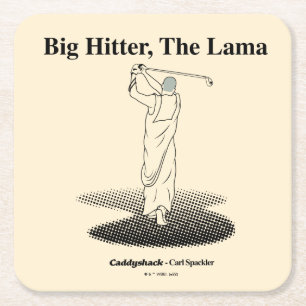 Dessous De Verre Carré Caddyshack   Big Hitter, The Lama