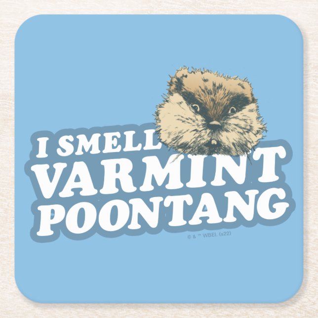 Dessous De Verre Carré Caddyshack | Varmint de l'odeur Poontang (Devant)