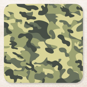 Dessous De Verre Carré Camo