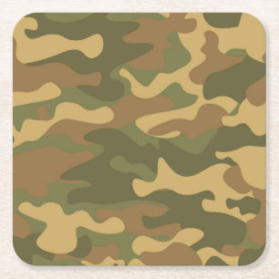 Dessous De Verre Carré Camo