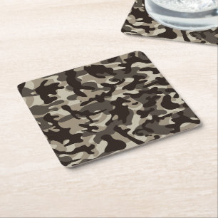 Dessous De Verre Carré Camouflage de proximité