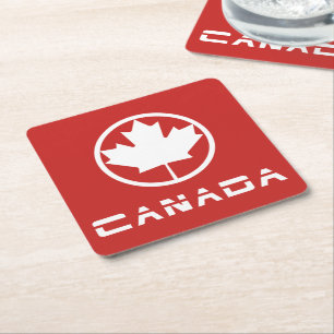 Dessous De Verre Carré Canada