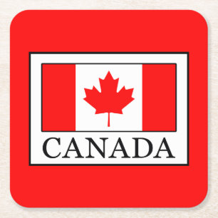 Dessous De Verre Carré Canada