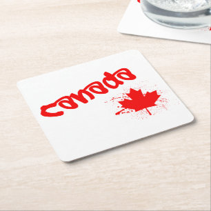 Dessous De Verre Carré Canada