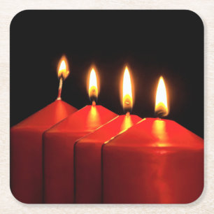 Dessous De Verre Carré Candre de Noël