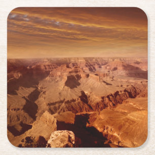 Dessous De Verre Carré Canyon grand