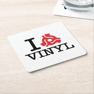 Dessous De Verre Carré Carte I 45 Vinyl