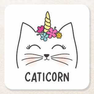 Dessous De Verre Carré Caticorn