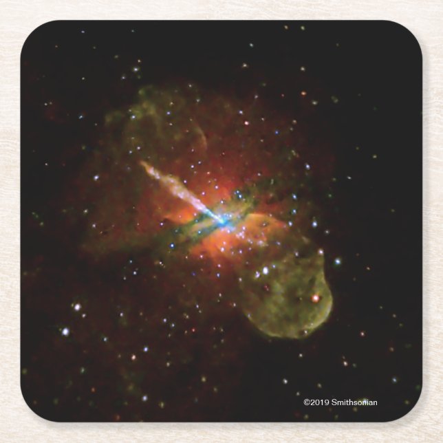 Dessous De Verre Carré Centaurus A (Devant)