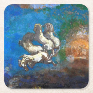 Dessous De Verre Carré Chariot d'Apollon, Redon