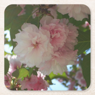 Dessous De Verre Carré Cherry Tree I Spring Floral