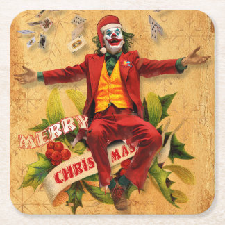 Dessous De Verre Carré Christmas Joke