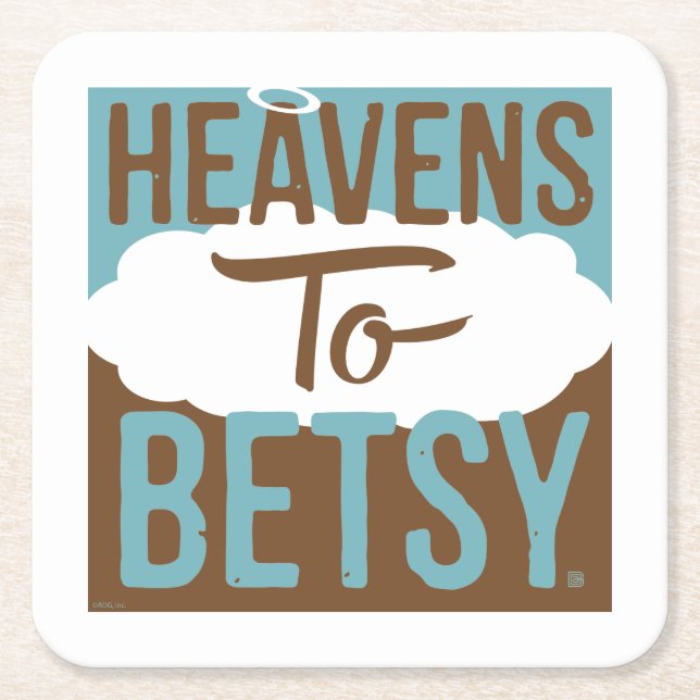 Dessous De Verre Carré Cieux à Betsy (Devant)