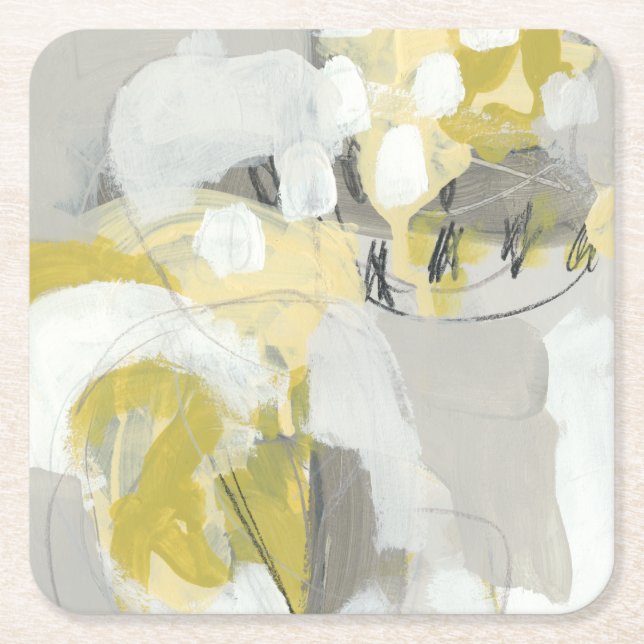 Dessous De Verre Carré Citron (Devant)