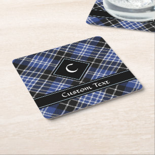 Dessous De Verre Carré Clan Clark Tartan