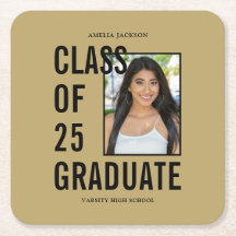 Classe De 25 Gold Photo Party