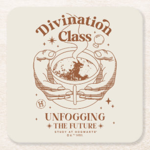 Dessous De Verre Carré Classe De Divinisation - Débrouiller L'Avenir
