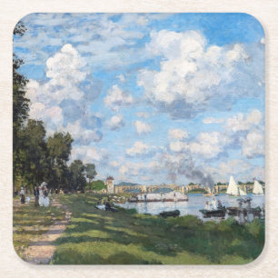 Dessous De Verre Carré Claude Monet - Le Bassin à Argenteuil