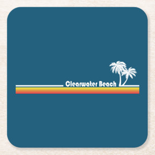 Dessous De Verre Carré Clearwater Beach Floride