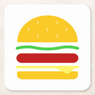 Dessous De Verre Carré Clipart Burger