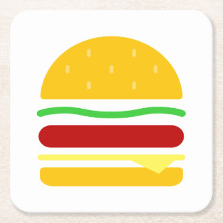 Dessous De Verre Carré Clipart Burger
