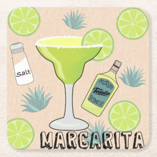 Dessous De Verre Carré Cocktail Margarita