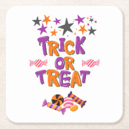 Dessous De Verre Carré Collection de fêtes d'Halloween !