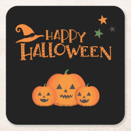 Dessous De Verre Carré Collection de fêtes d'Halloween !