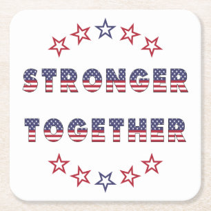 Dessous De Verre Carré Collection du parti Élections USA !