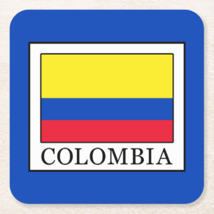 Dessous De Verre Carré Colombie